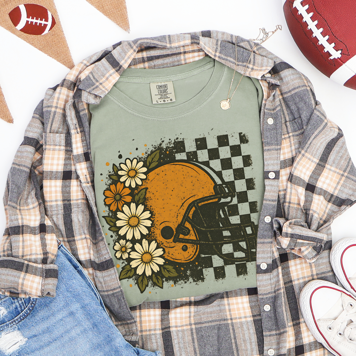 Floral Football Shirt