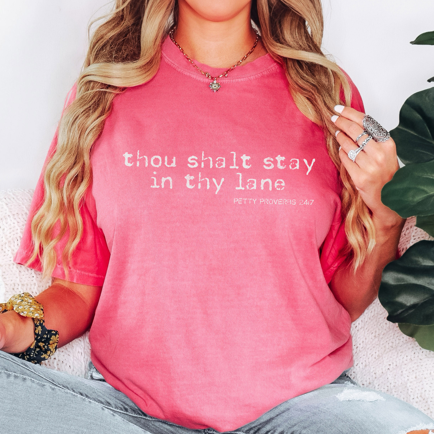 Thou Shalt Stay In Thy Lane Shirt