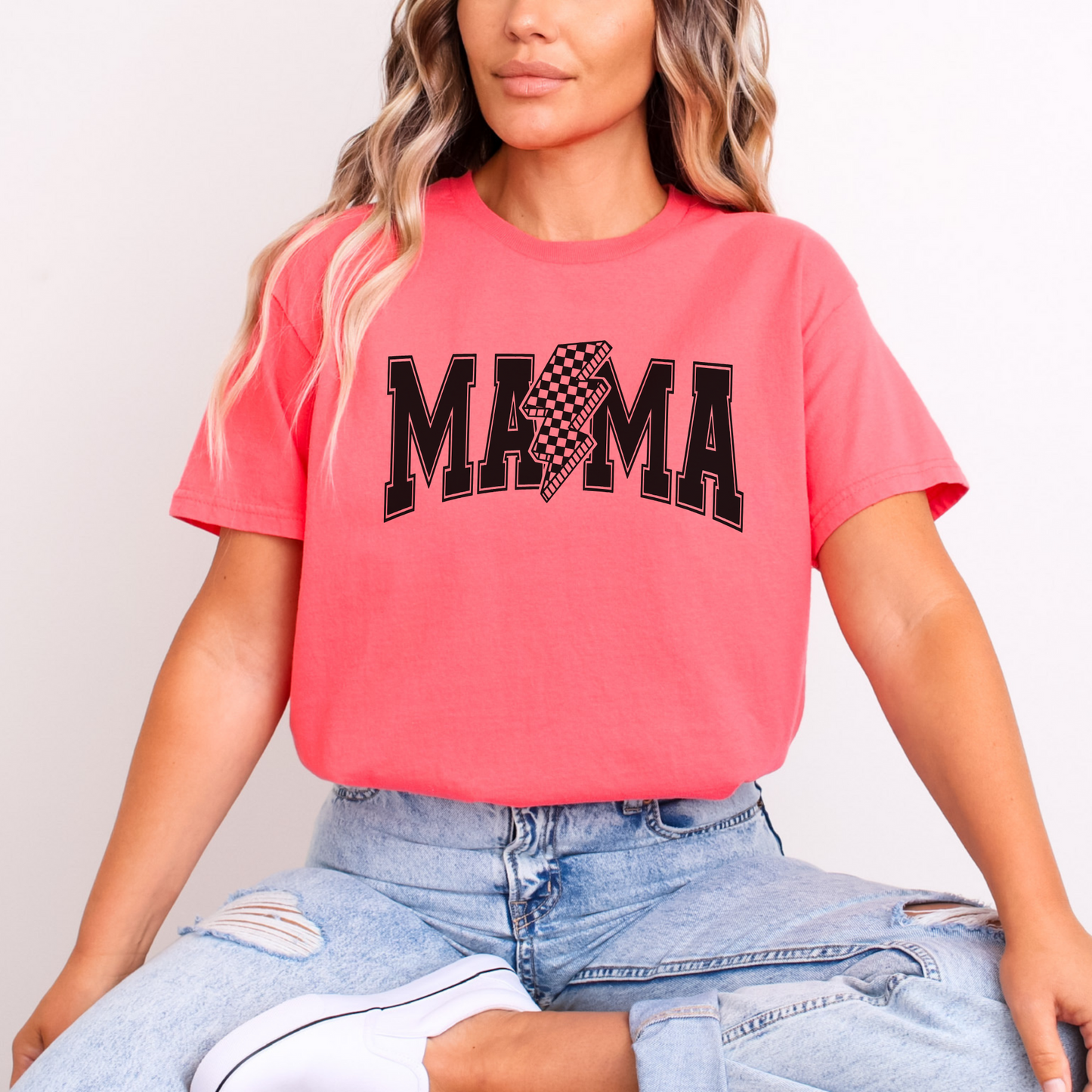 Mama Lightning Bolt Shirt