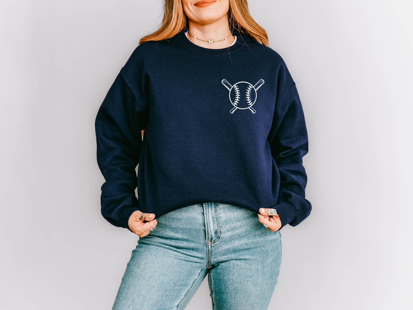 Summer Nights Ballpark Lights Sweatshirt