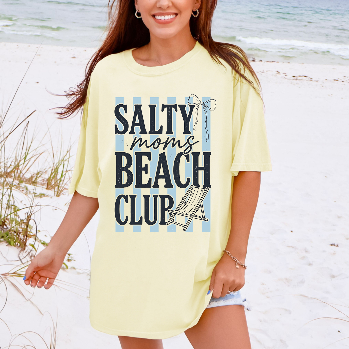 Salty Moms Beach Club Shirt