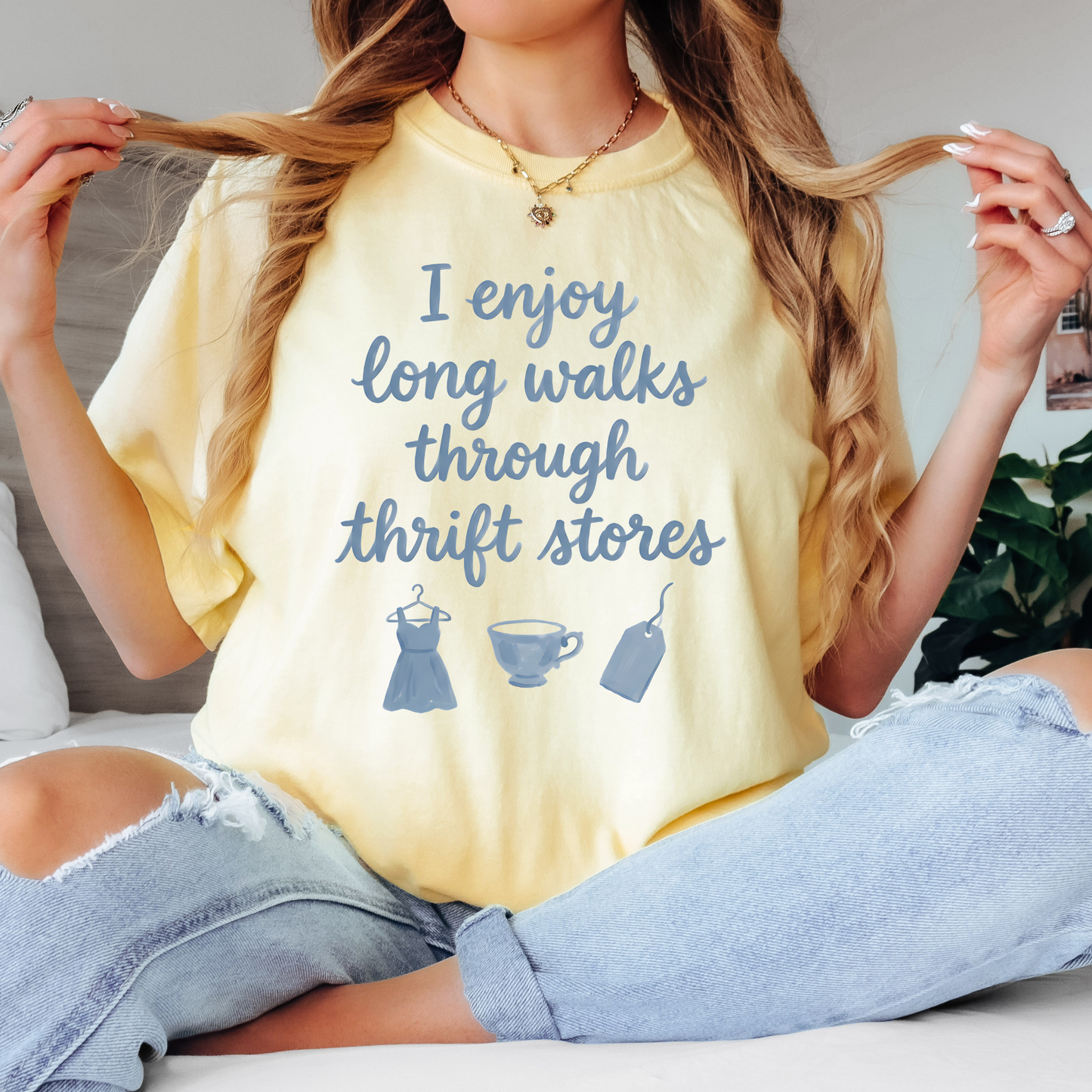 I Enjoy Long Walks Through The Thrift Stores Shirt