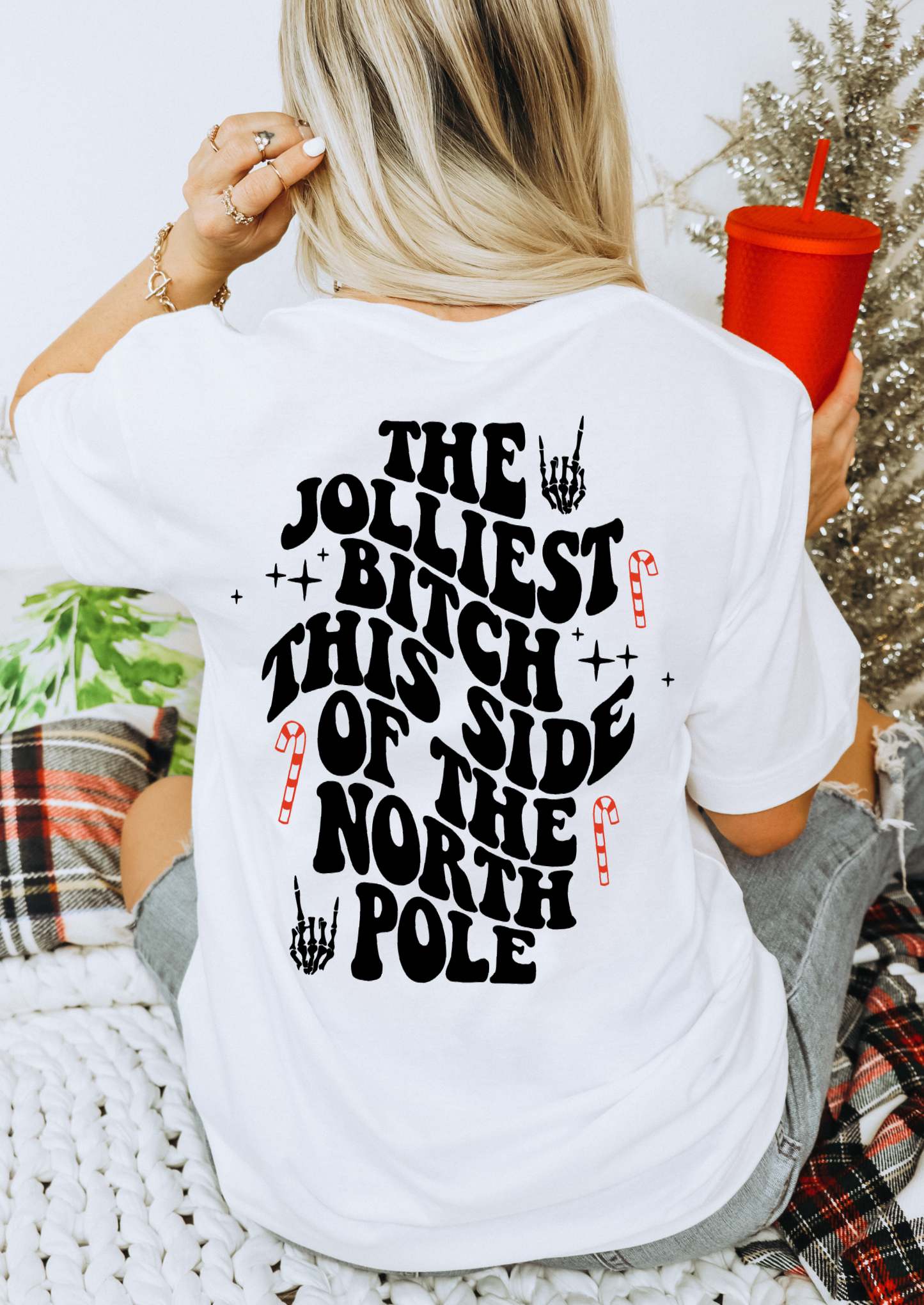 The Jolliest Bitch This Side Of The North Pole Shirt