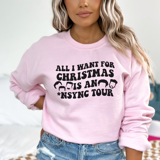 All I Want For Christmas Is An *NSYNC Tour Sweatshirt