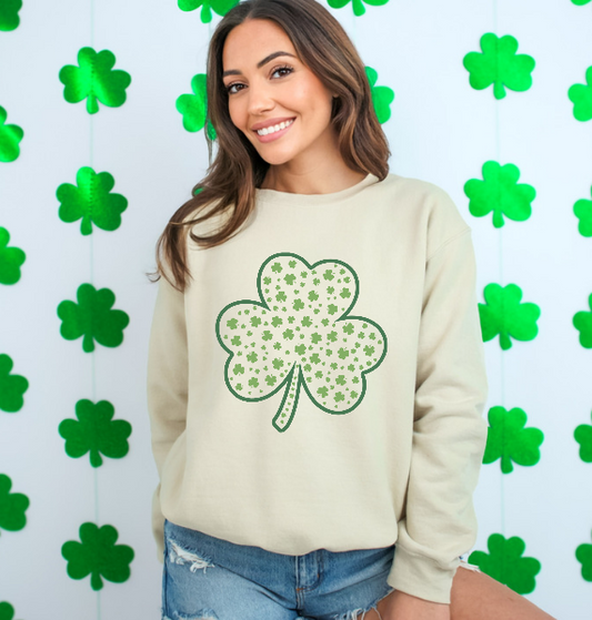 Shamrock St Patrick's Day Sweatshirt