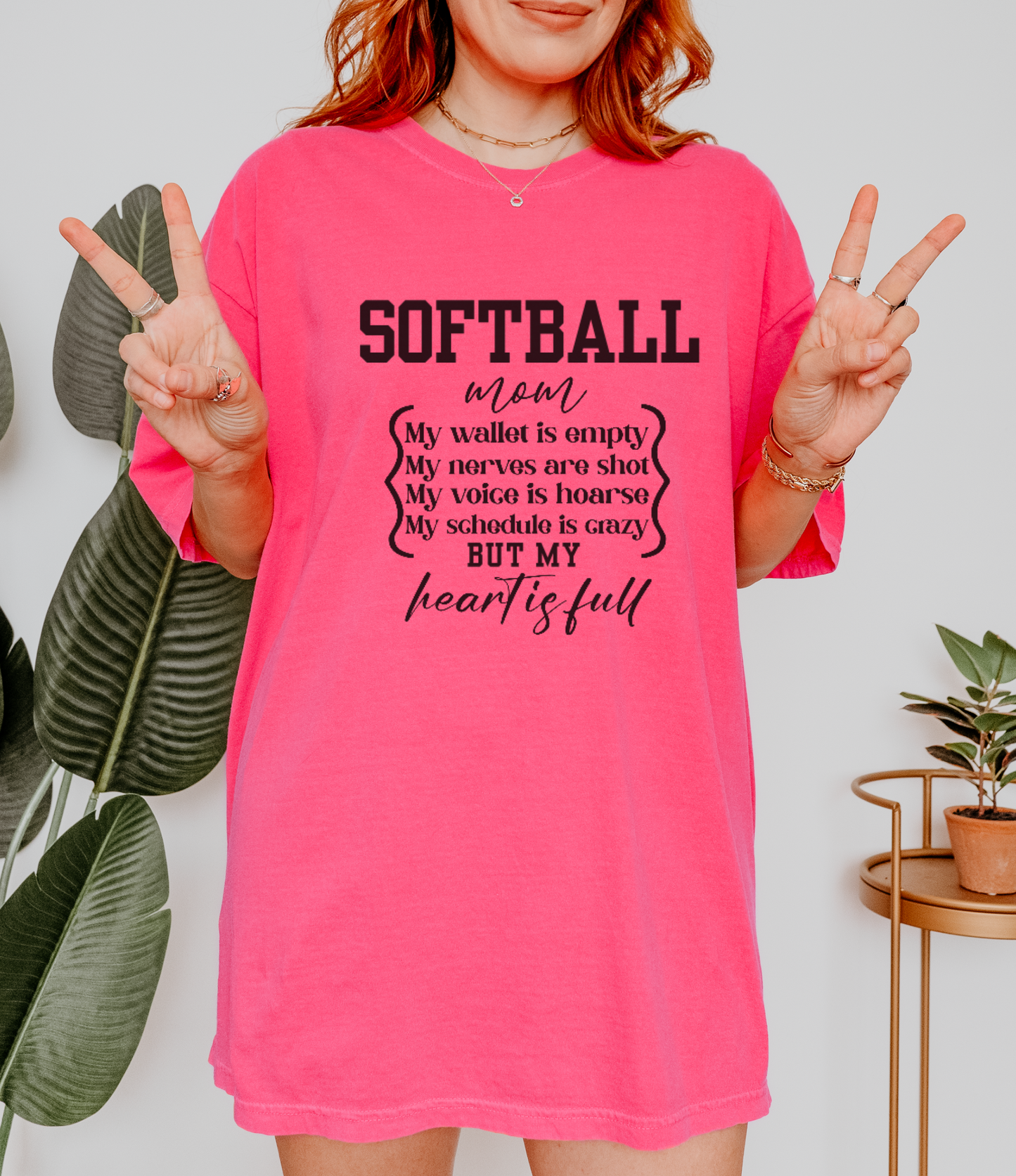 Softball Mom T-Shirt