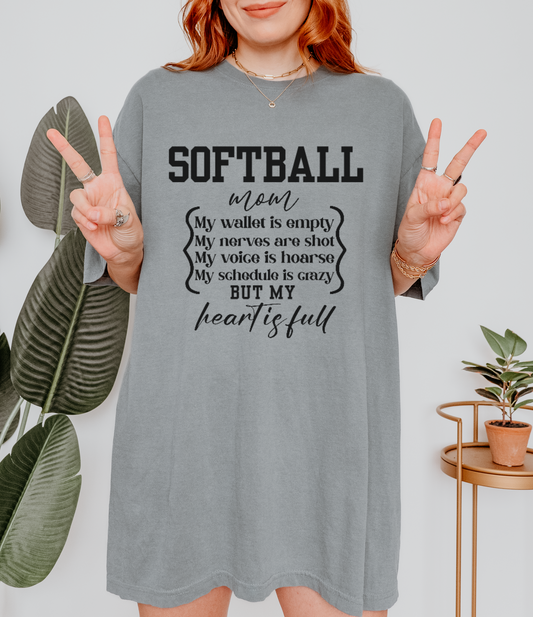 Softball Mom T-Shirt