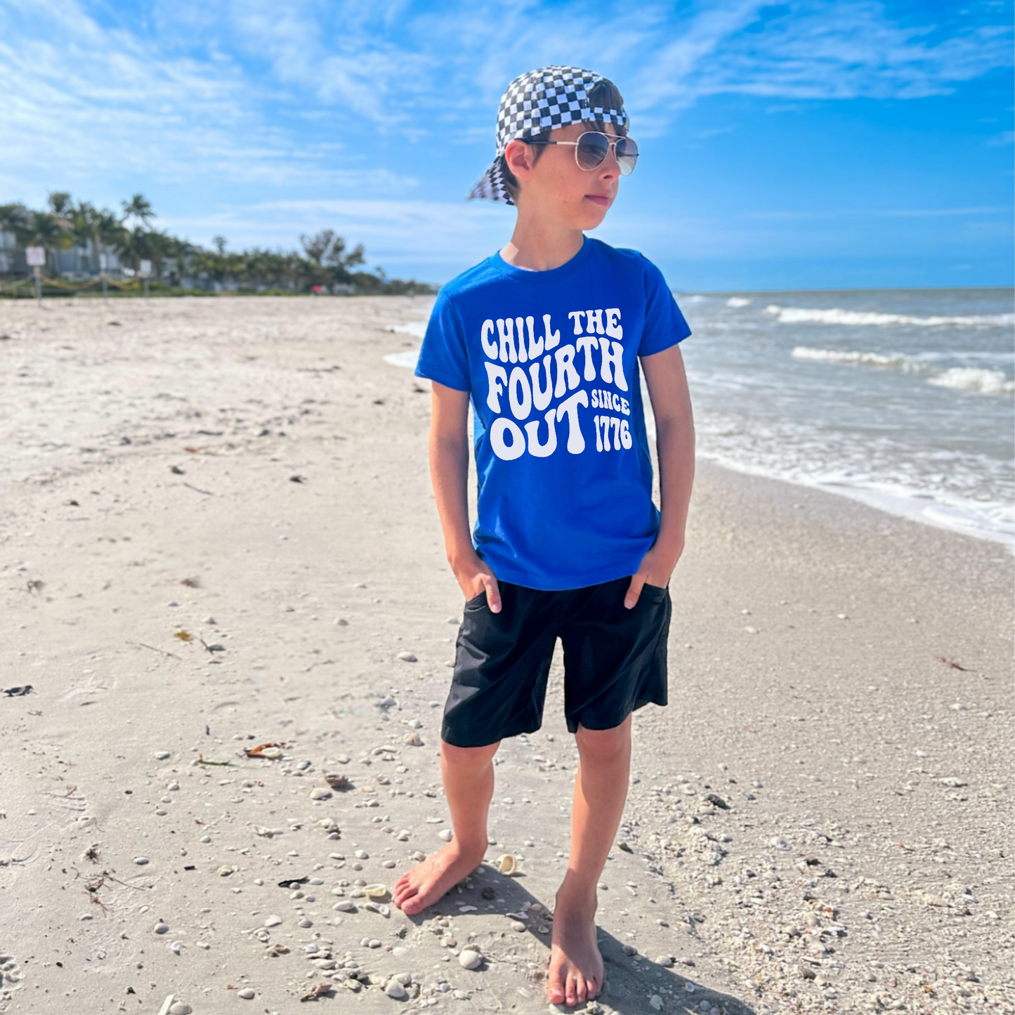 Chill The 4th Out Youth and Toddler Tee