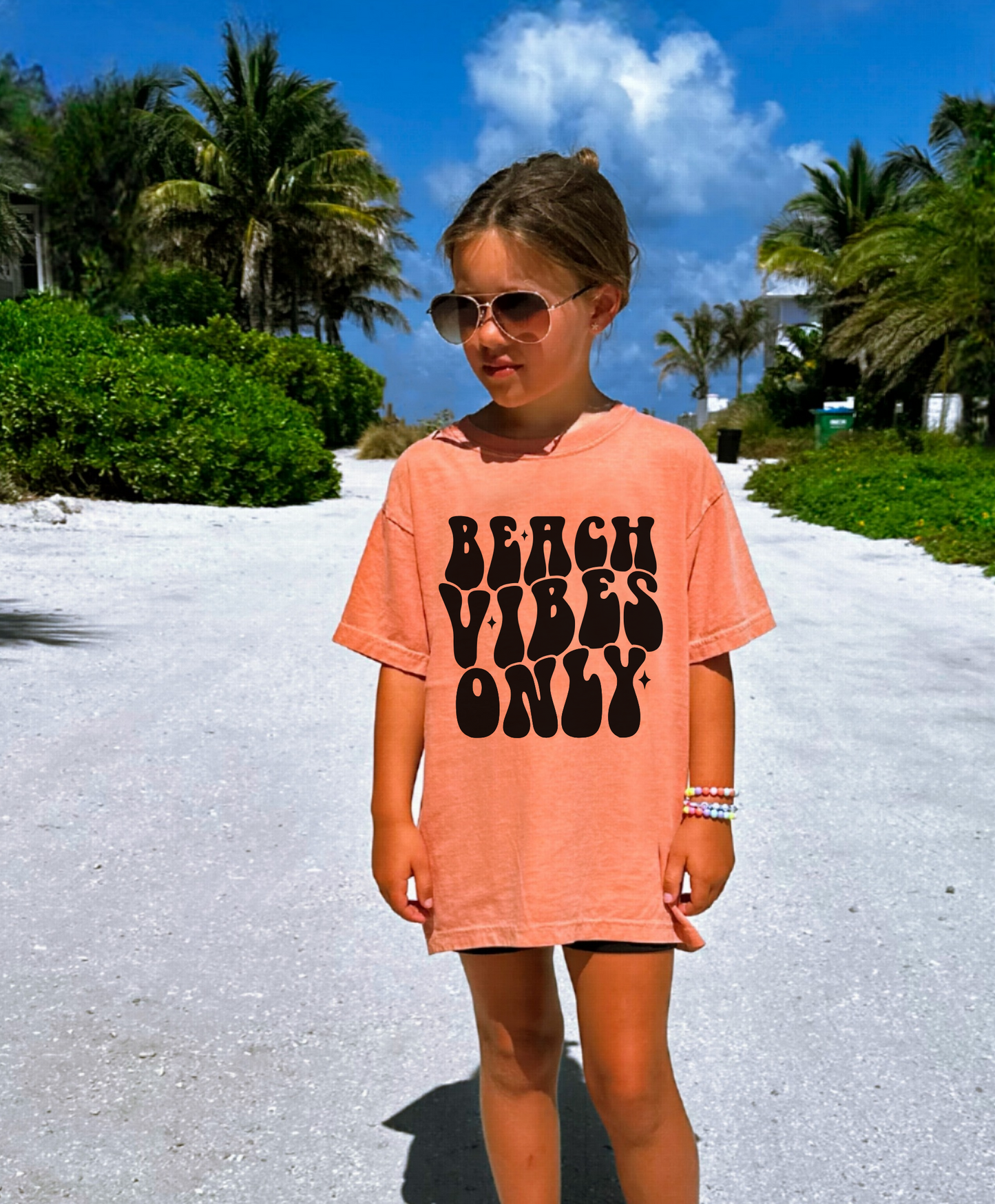 Beach Vibes Only Kids Shirt