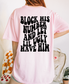 Block His Number Shirt