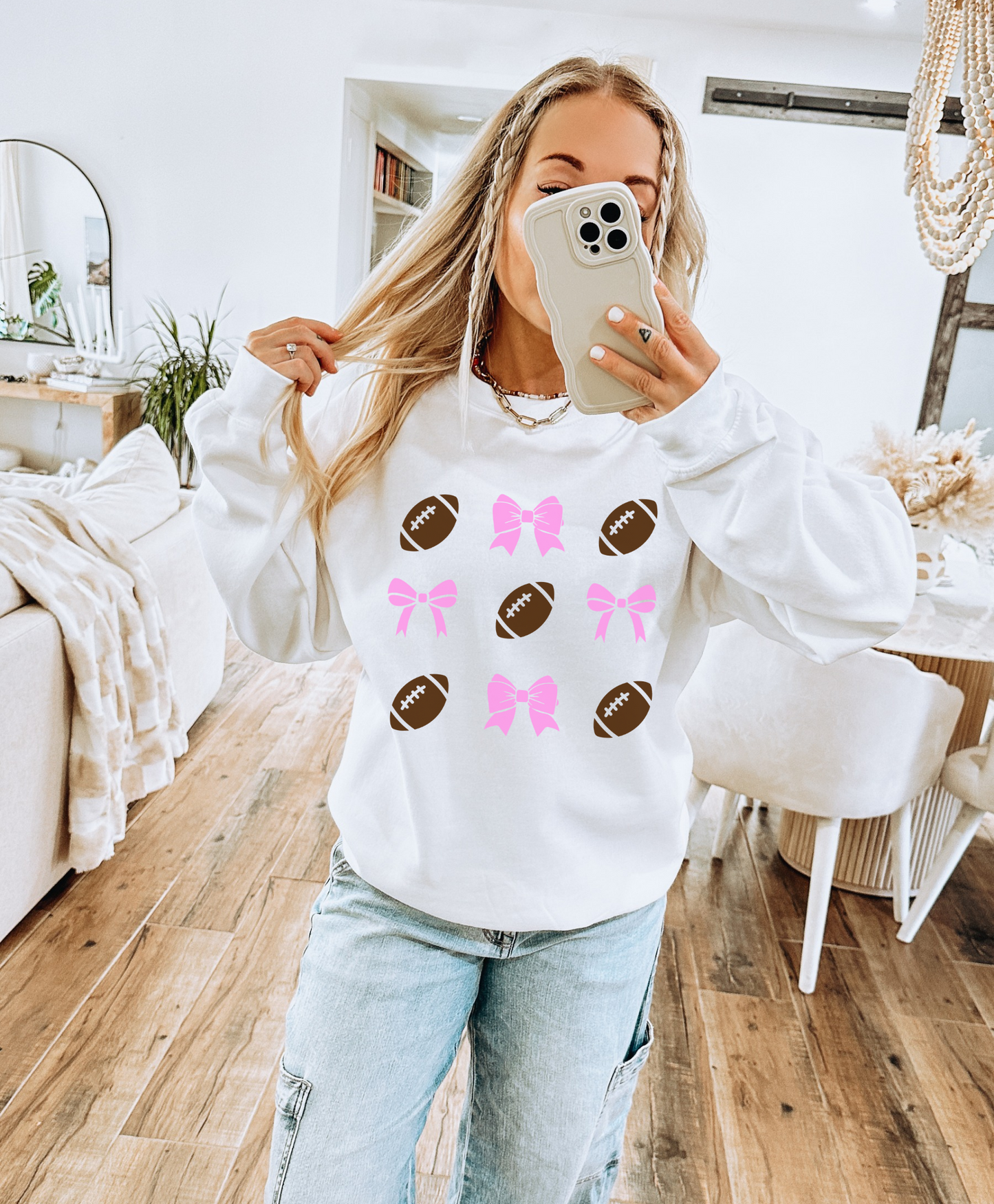 Croquette Football Sweatshirt