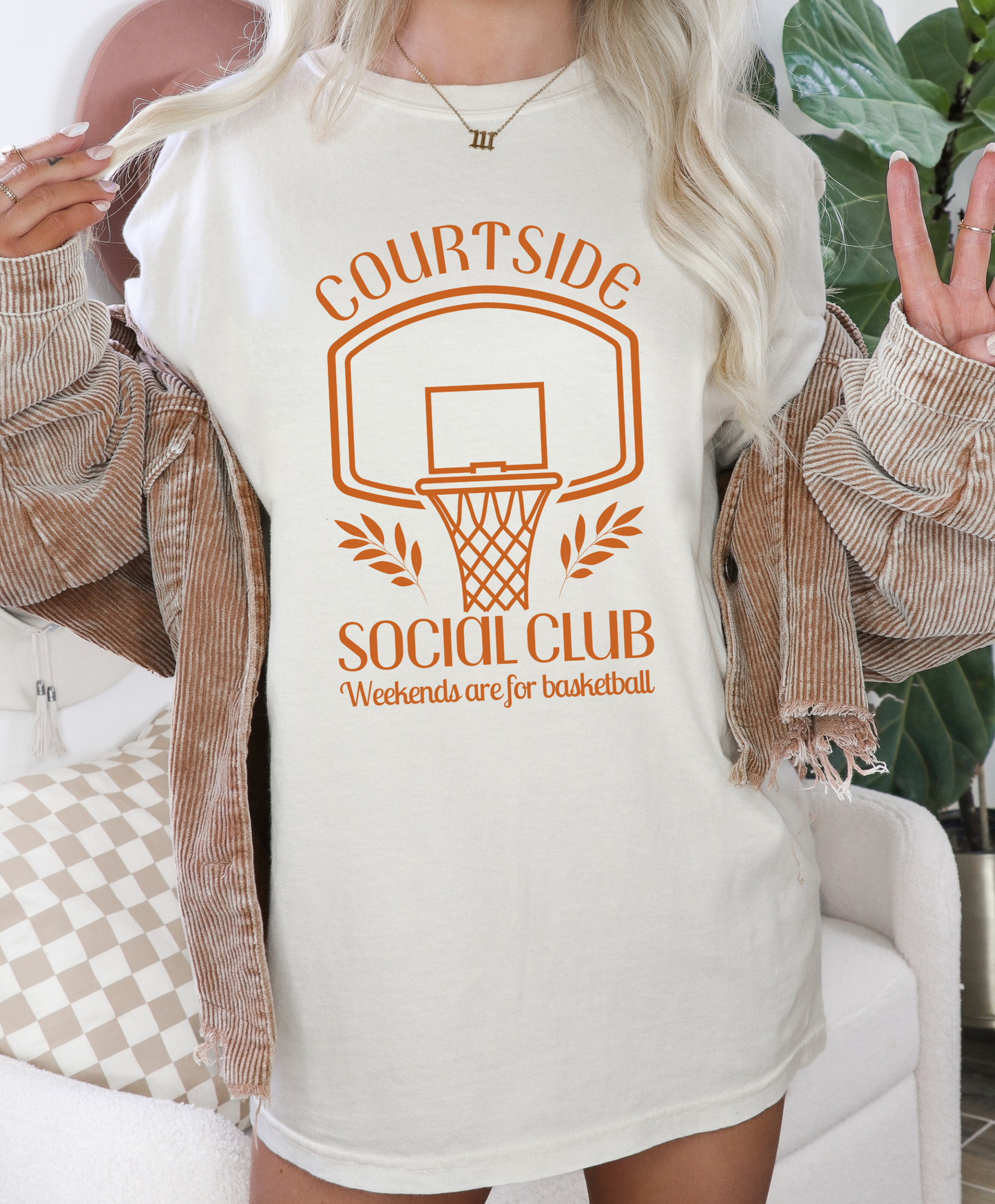 Courtside Social Club Basketball Shirt