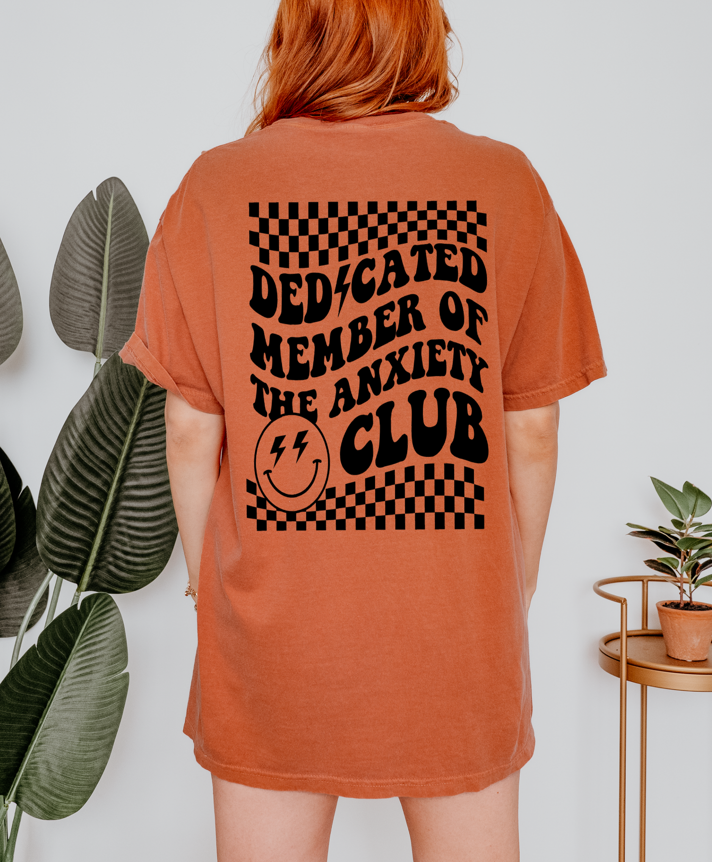 Dedicated Member Of The Anxiety Club T-Shirt