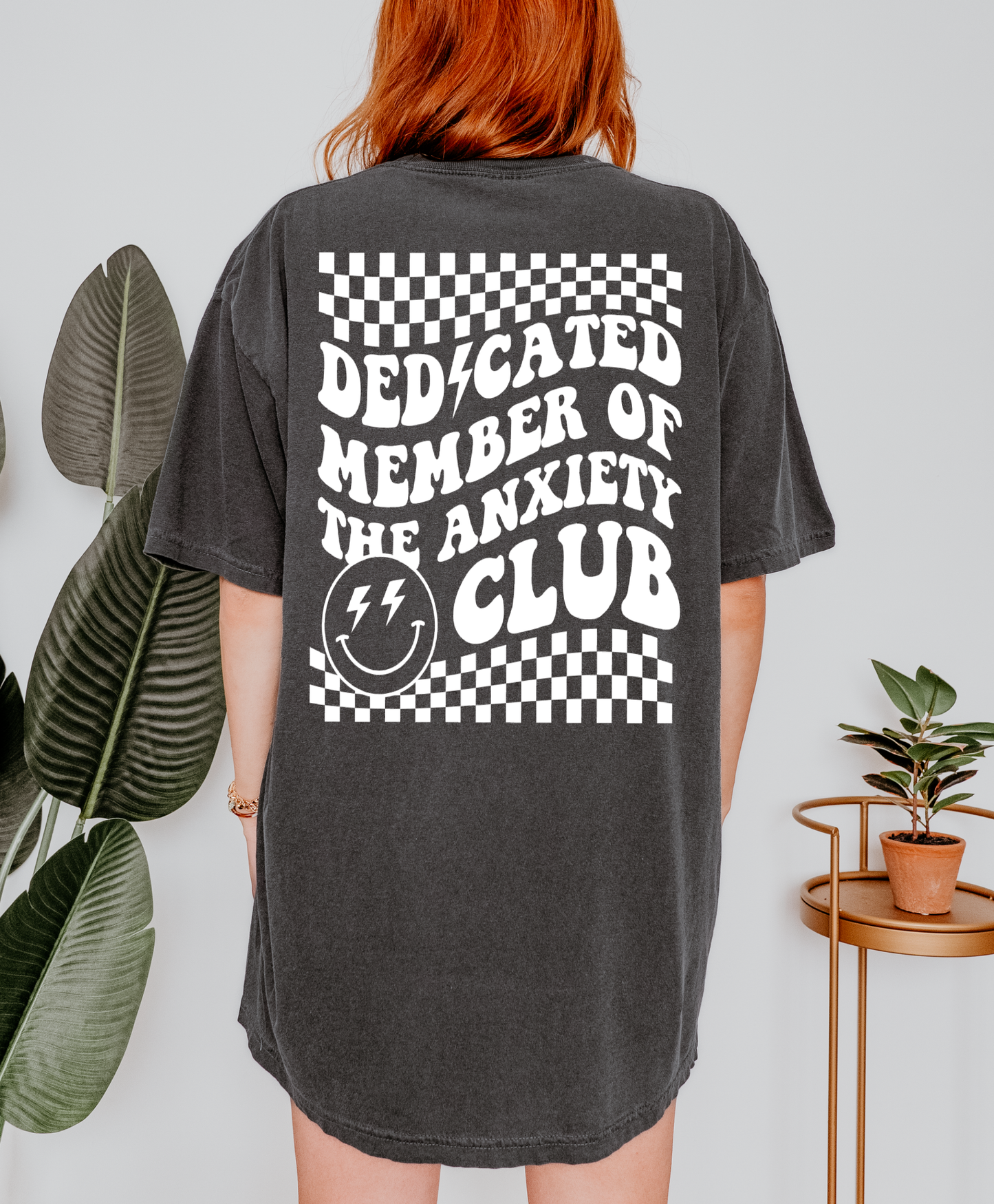 Dedicated Member Of The Anxiety Club T-Shirt