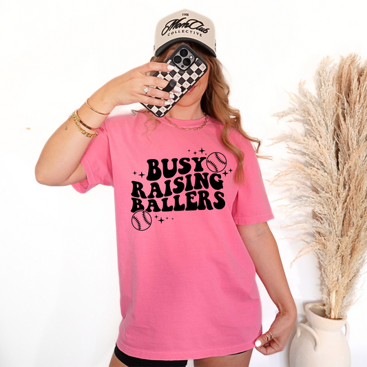 Busy Raising Ballers Shirt
