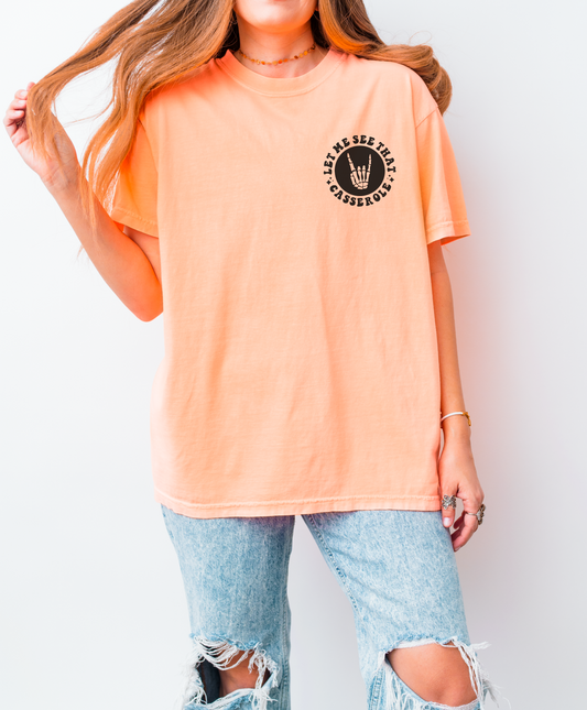 Turkey, Gravy, Beans, & Rolls Let Me See That Casserole Shirt