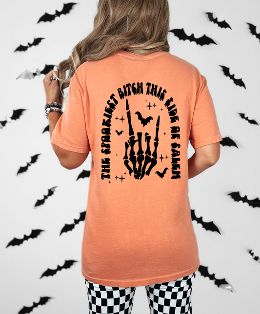 The Spookiest Bitch This Side Of Salem Shirt