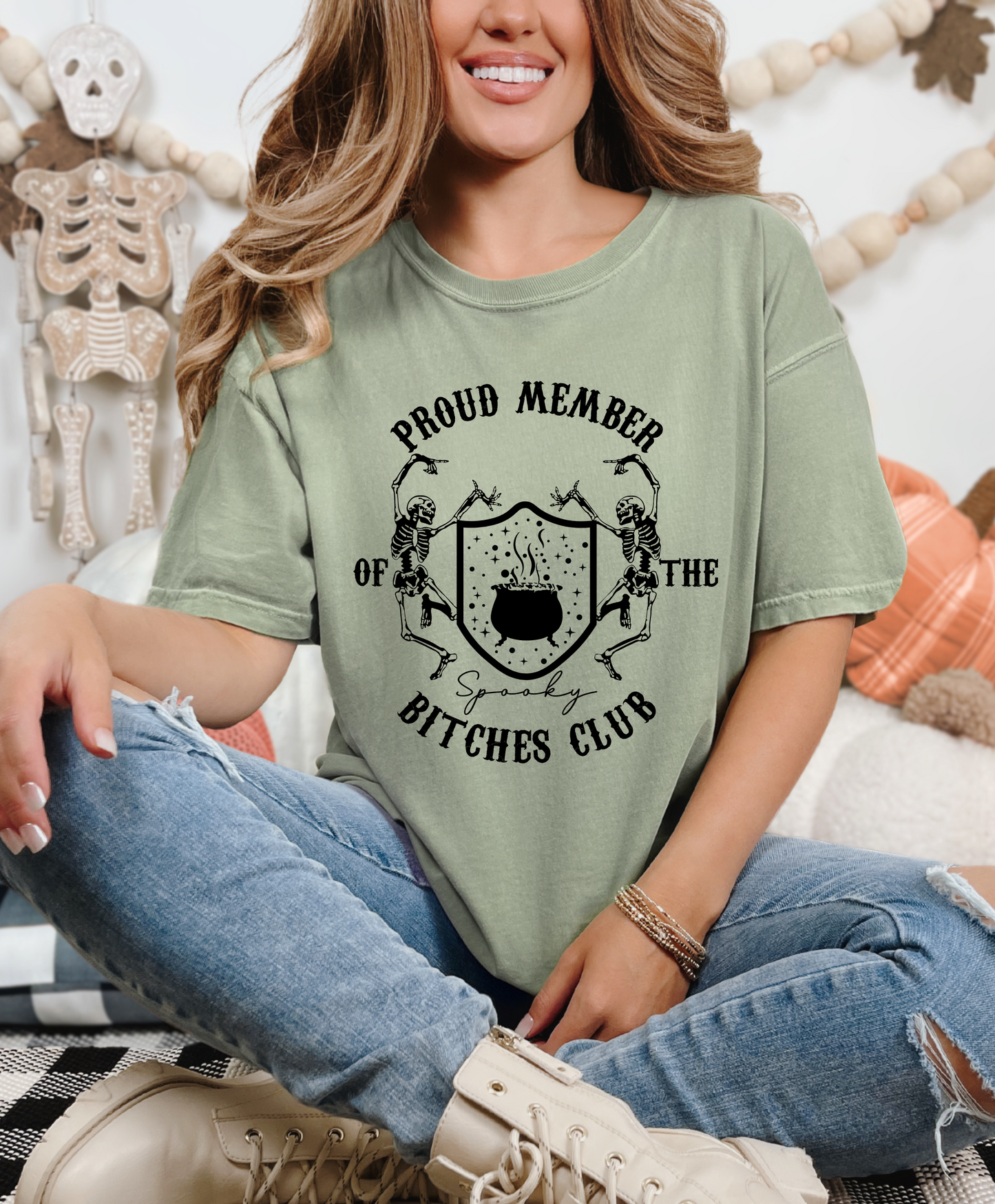 Proud Member Of The Spooky Bitches Club Shirt.