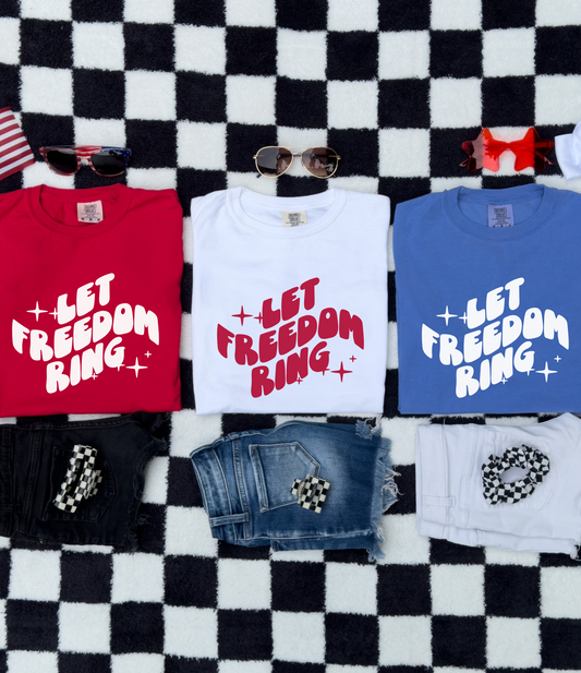 Let Freedom Ring Youth And Toddler Tee