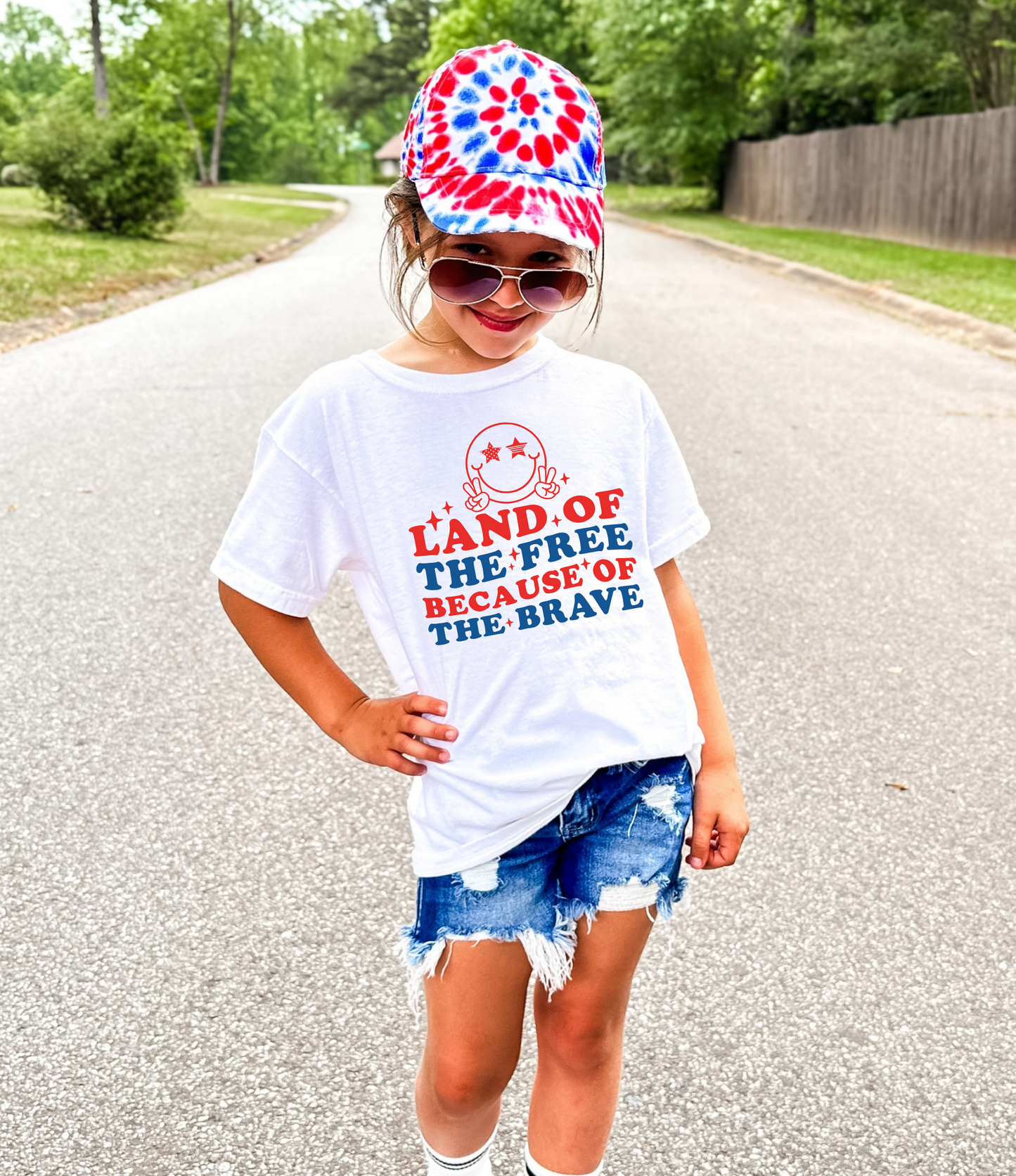 Land Of The Free Youth Tee