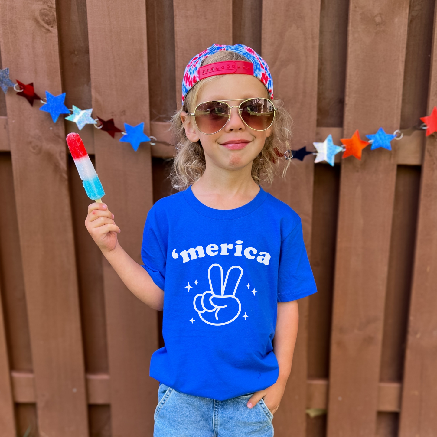 'Merica Youth And Toddler Tee