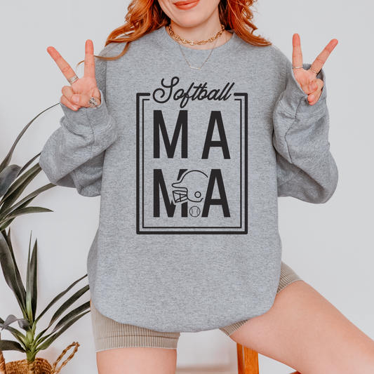Softball Mama Sweatshirt