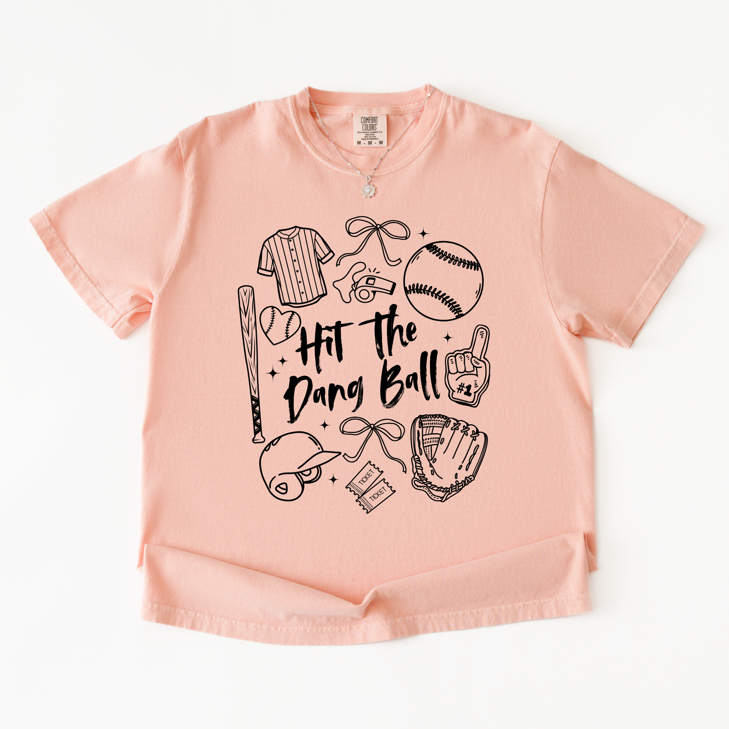 Hit The Dang Ball Doodle Shirt