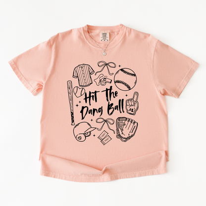 Hit The Dang Ball Doodle Shirt