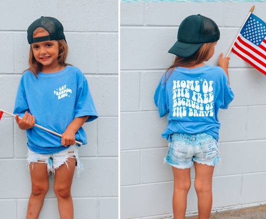 Home Of The Free Because Of The Brave Youth Shirt