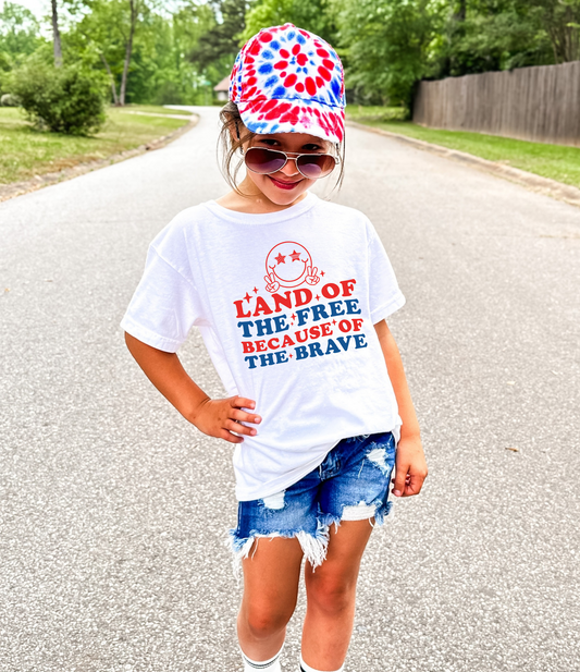 Land Of The Free Youth Shirt