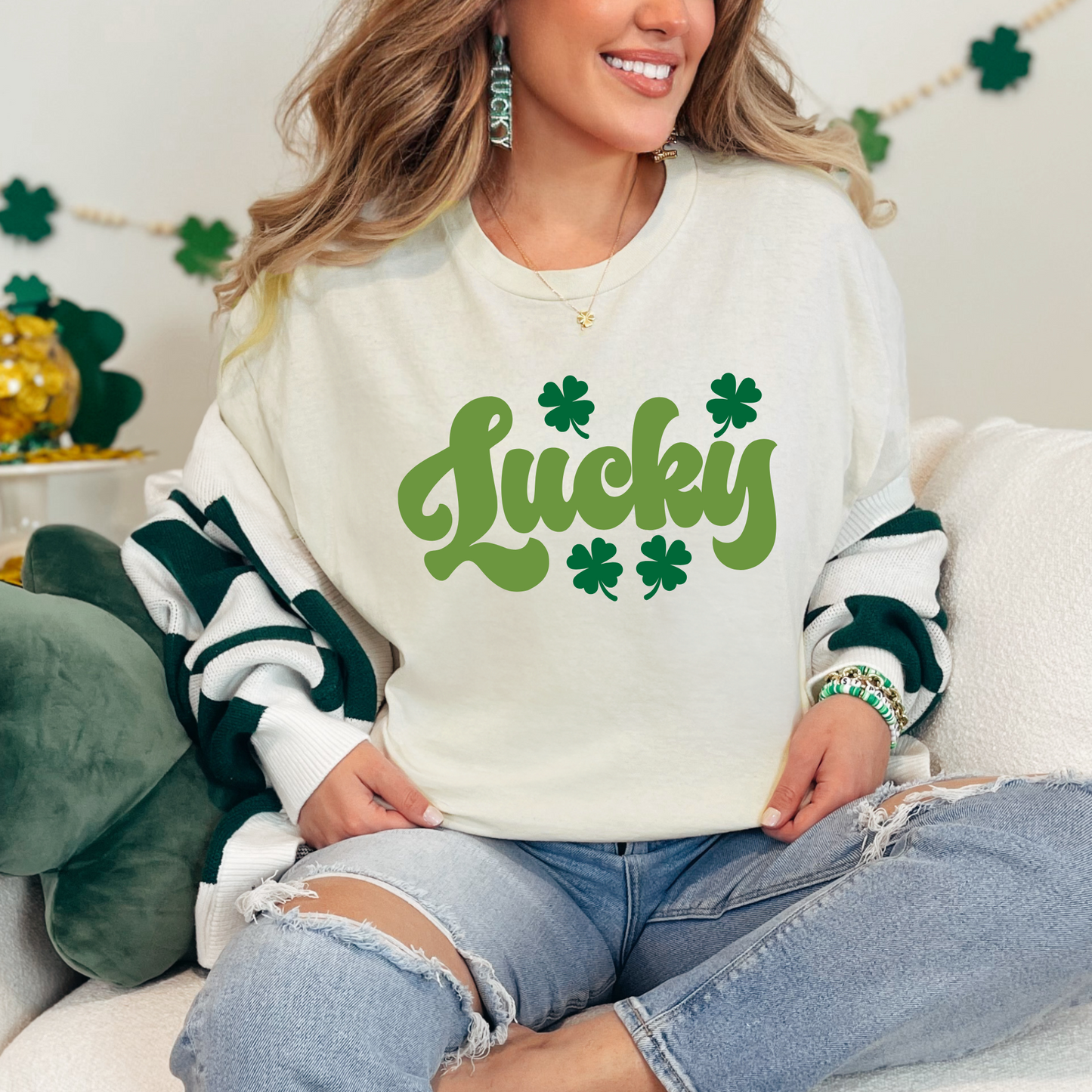 Lucky Four Leaf Clover Shirt