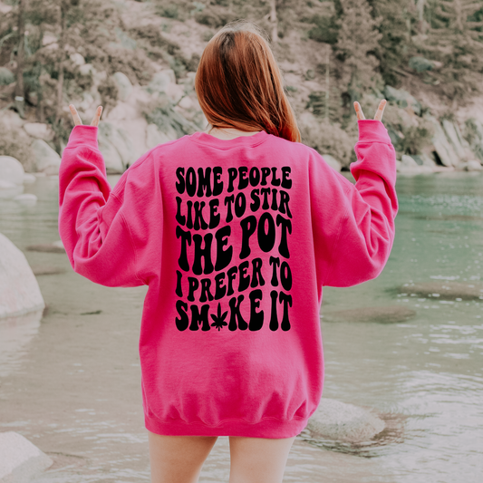 Cannabis Sweatshirt For Women