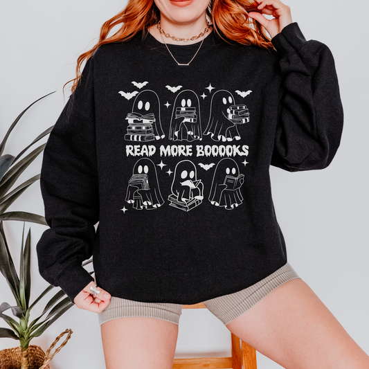 Read More Books Ghost Sweatshirt