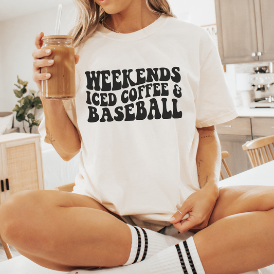 Weekends, Iced Coffee & Baseball