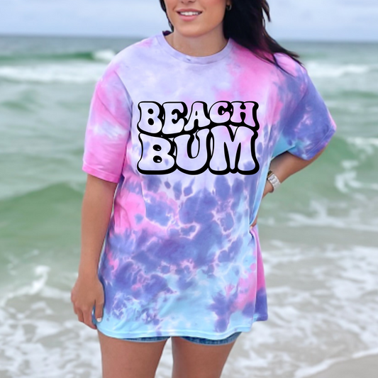 Beach Bum Tie Dye Shirt