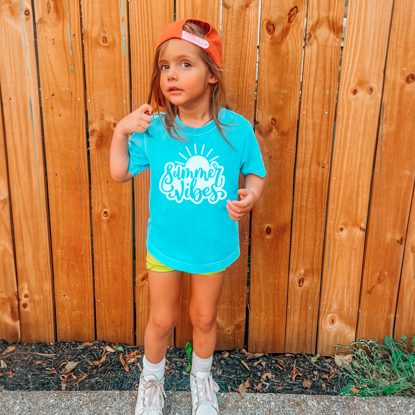 Kids Summer Vibes Tee