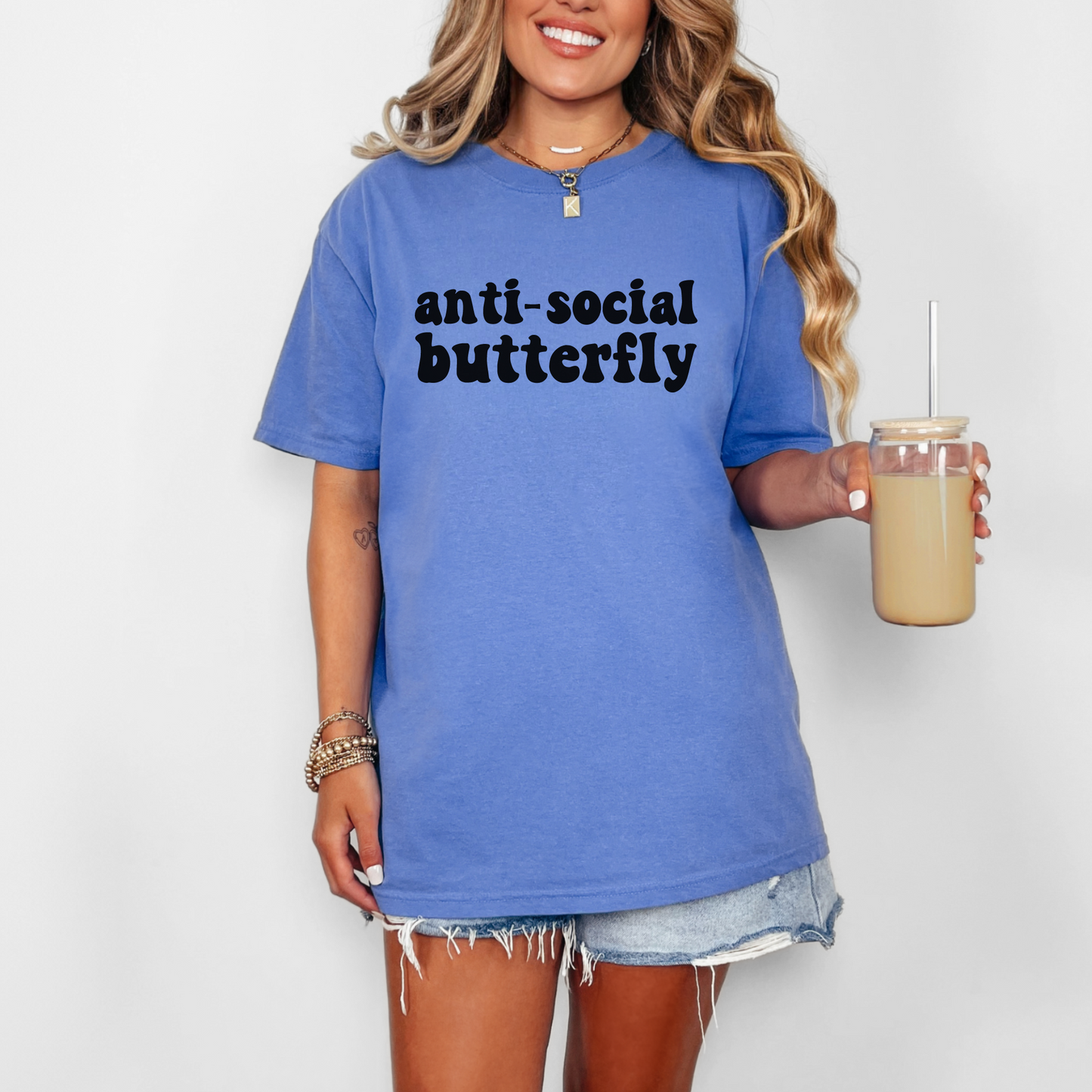 Anti-Social Butterfly Tee