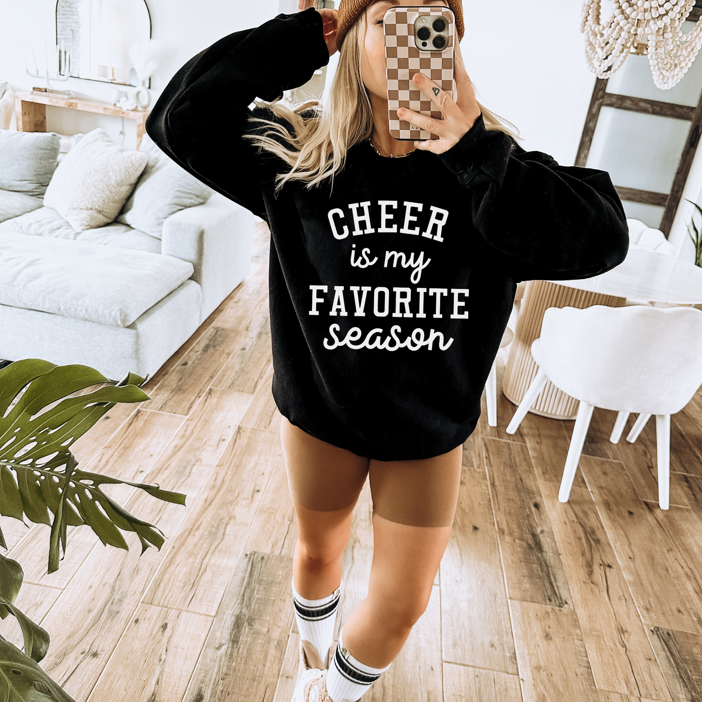 Cheer Is My Favorite Season Sweatshirt