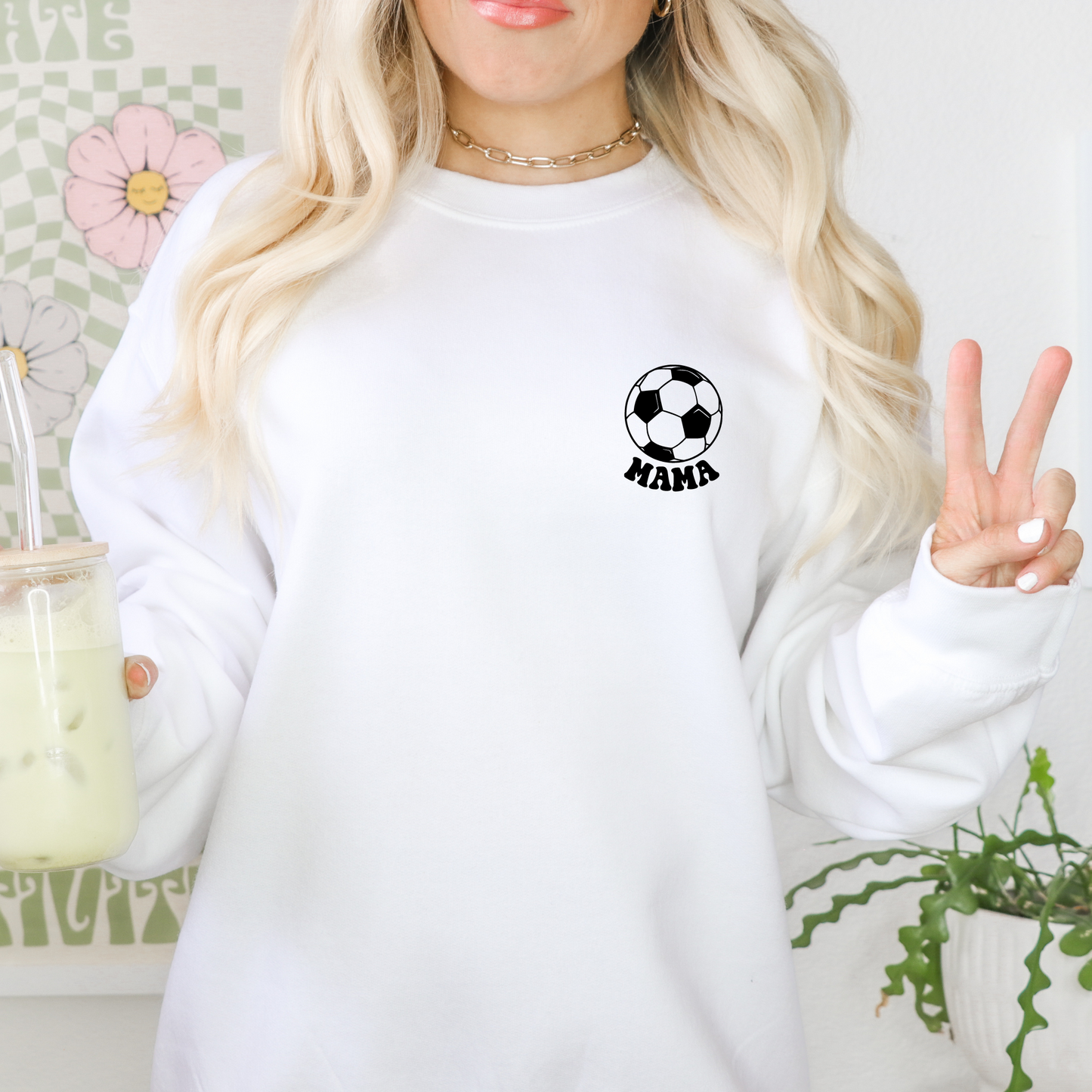 Somebody's Loud And Proud Soccer Mama Sweatshirt