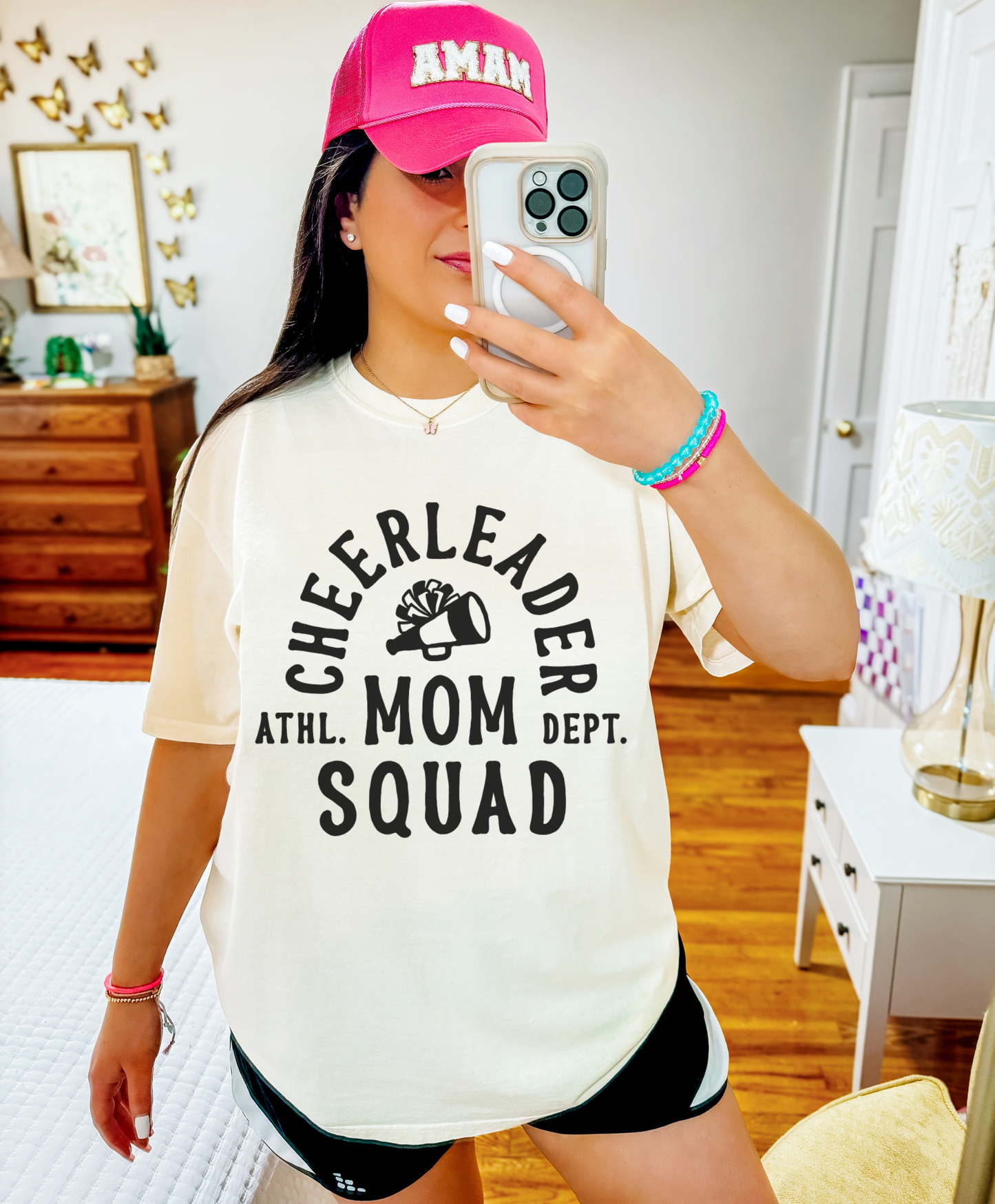 Cheerleader Mom Squad Shirt