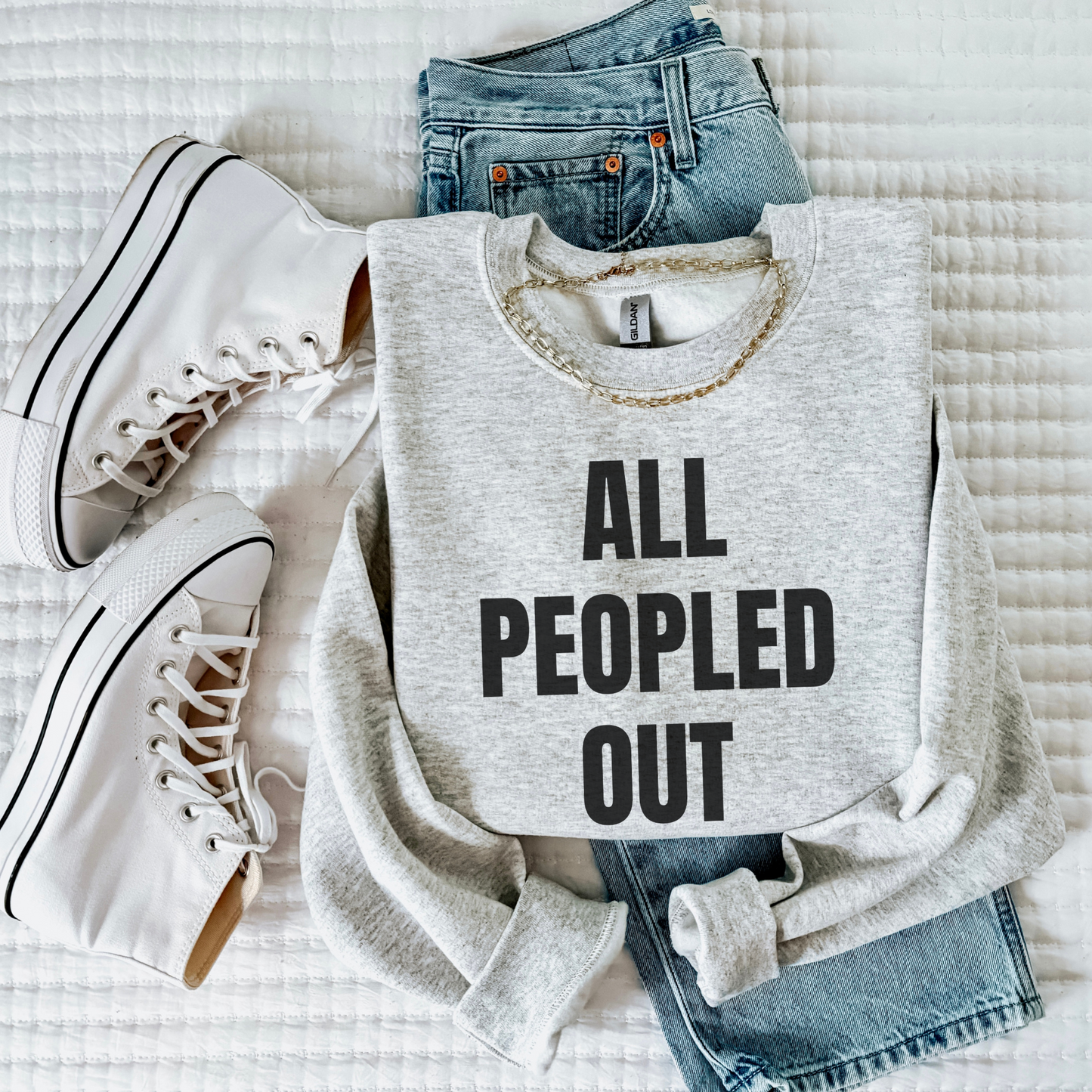 All Peopled Out Sweatshirt