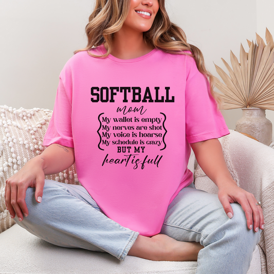 Softball Mom T-Shirt