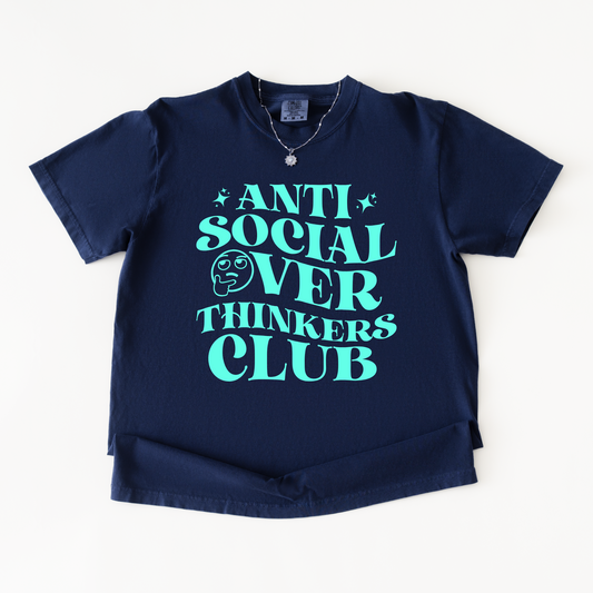 Anti-Social Overthinkers Club Shirt