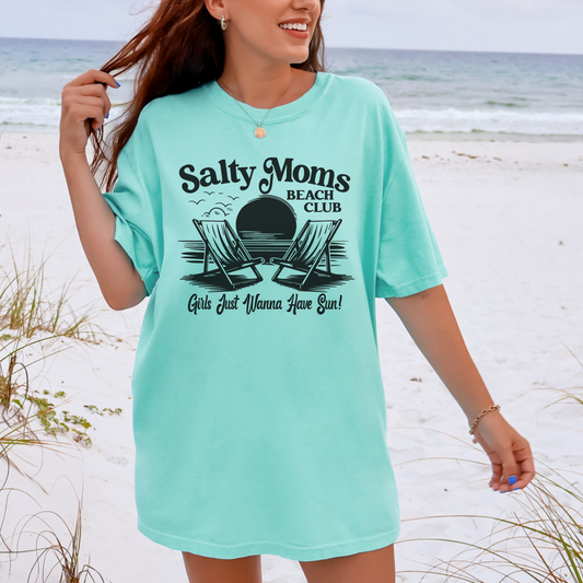 Salty Moms Beach Club Shirt