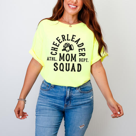 Cheerleader Mom Squad Shirt