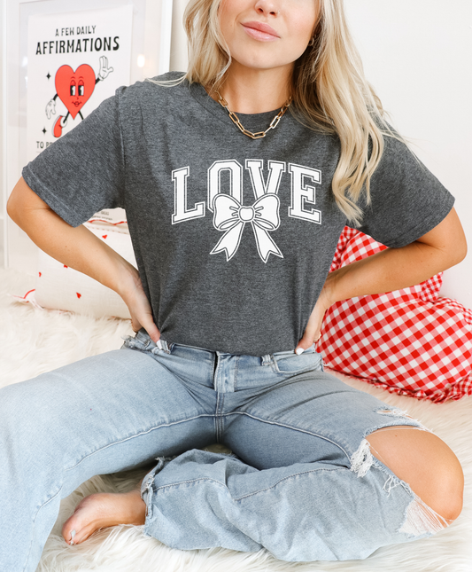 Love Shirt With Bow