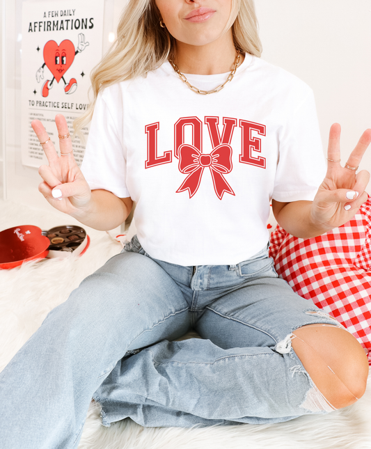 Love Shirt With Bow