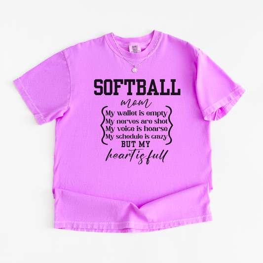Softball Mom T-Shirt