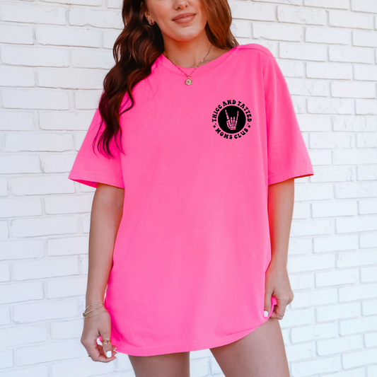 Thicc And Tatted Moms Club Shirt