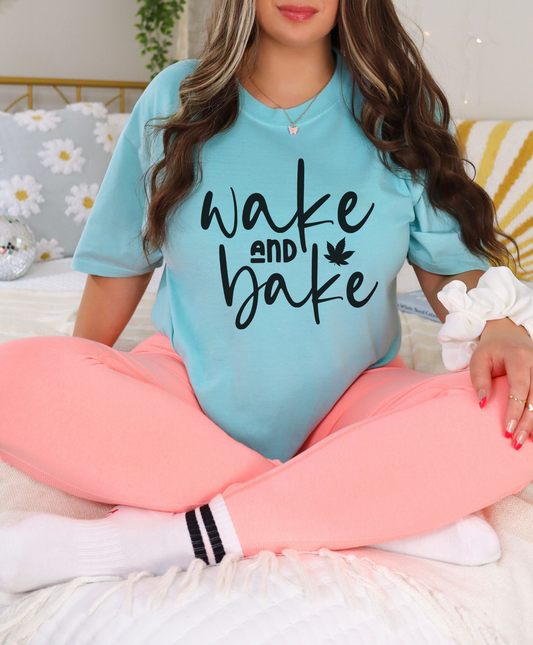 Wake And Bale Cannabis Shirt